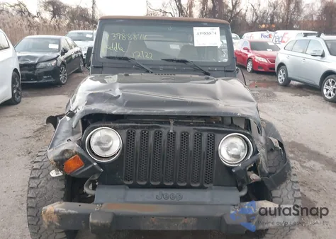 1998 Jeep Wrangler Se from USA, damaged, VIN 1J4FY29P2WP709554
